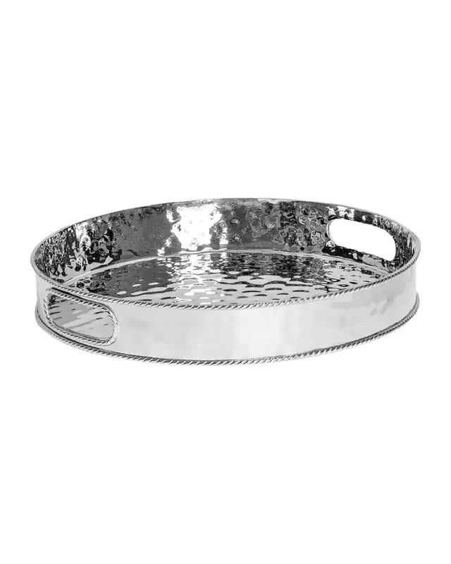 Juliska Graham Silver Round Tray