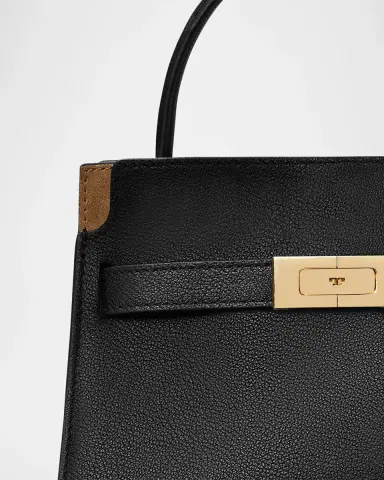 Tory Burch Lee Radziwill Petite Leather Top Handle Bag | Thumbnail 5