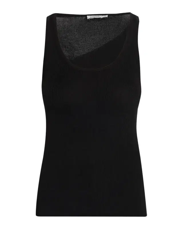 Simkhai Kioni Ribbed Tank Top