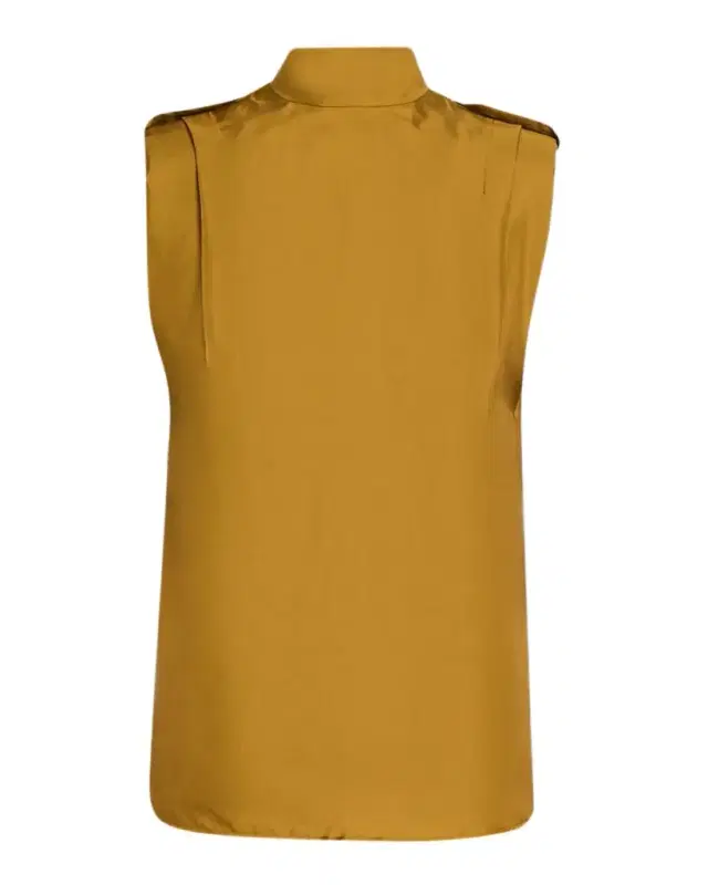 Zimmermann Sleeveless Tuck Satin Top