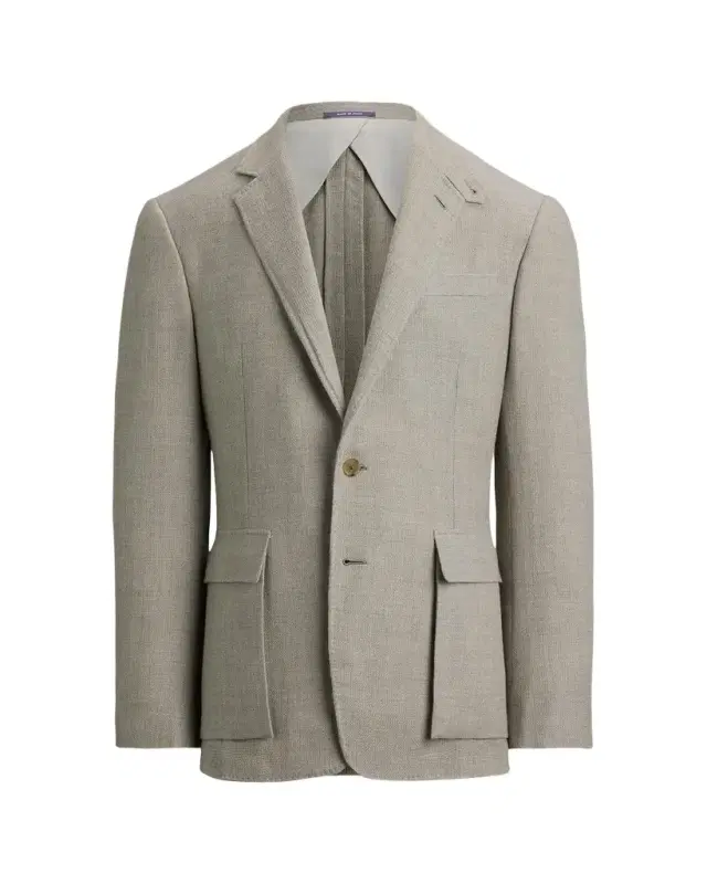 Ralph Lauren Purple Label Men's Hadley Hand-Tailored Textured Single-Breasted Sport Coat