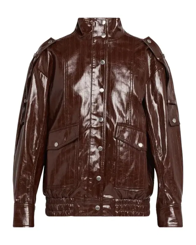 3.1 Phillip Lim Textured Faux Leather Jacket