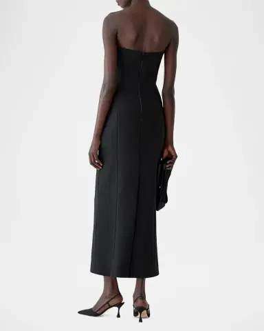 Carolina Herrera Calla Lily Strapless Column Gown | Thumbnail 3