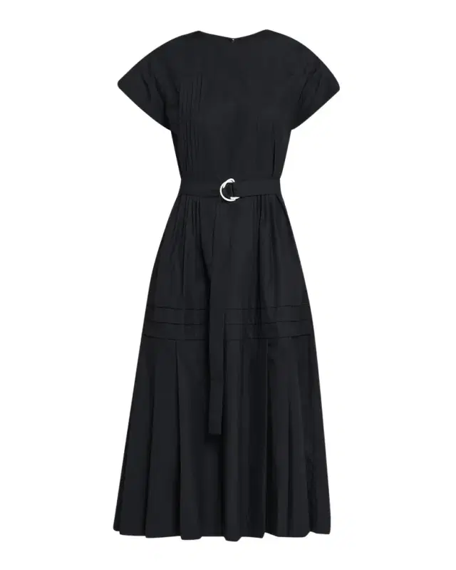 3.1 Phillip Lim Pleated Poplin Midi Dress