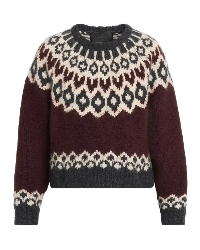 Nili Lotan Isaline Fair Isle Cashmere Sweater