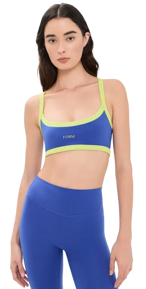FORM Impact Reversible Bra Cobalt/ime/Navy