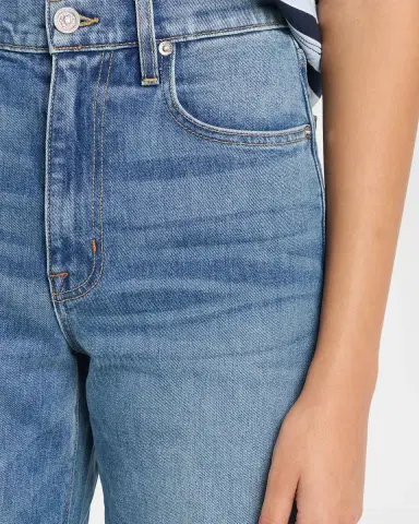 SLVRLAKE Grace High-Rise Wide-Leg Crop Jeans | Thumbnail 5