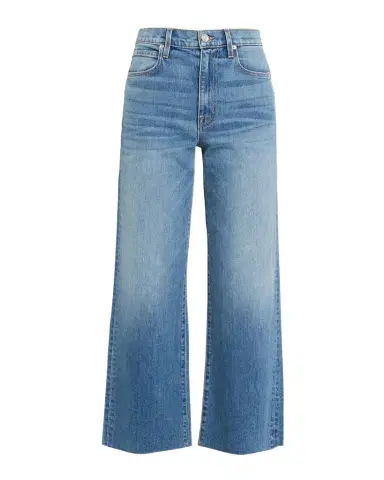 SLVRLAKE Grace High-Rise Wide-Leg Crop Jeans | Thumbnail 1