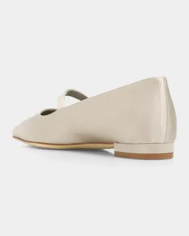 Manolo Blahnik Auluspla Satin Embellished Mary Jane Ballerina Flats | Thumbnail 2 Manolo Blahnik Auluspla Satin Embellished Mary Jane Ballerina Flats | Thumbnail 2