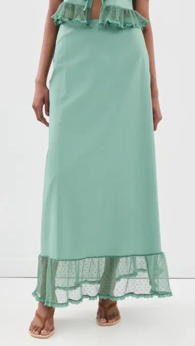 Peixoto Odette Maxi Skirt Eucalyptus | Thumbnail 2 Peixoto Odette Maxi Skirt Eucalyptus | Thumbnail 2