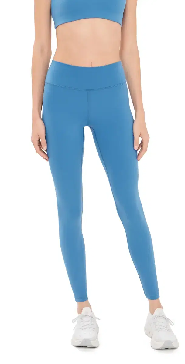 Sporty & Rich Bold ogo Full eggings Dusty Blue White