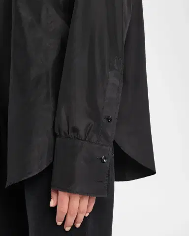 The Row Lula Silk Taffeta Button-Down Top | Thumbnail 7