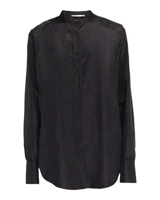 Lula Silk Taffeta Button-Down Top