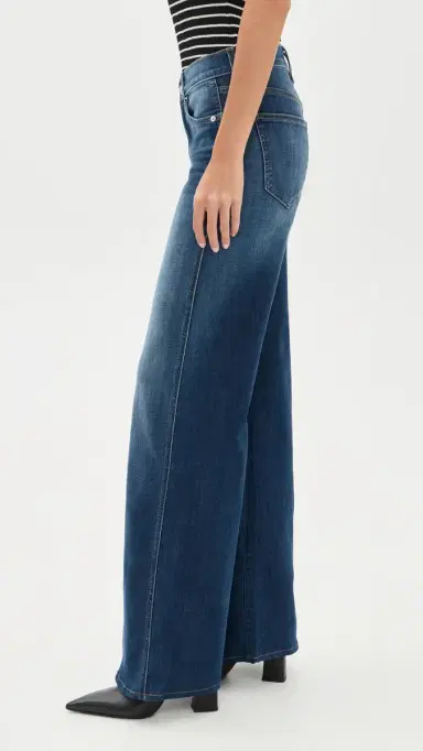 Veronica Beard Jean Taylor Wide Jeans North Star | Thumbnail 4