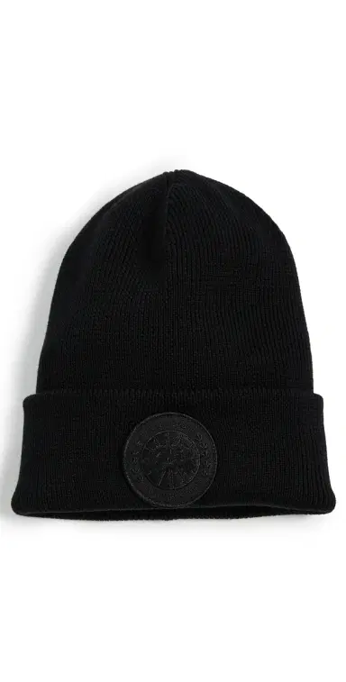 Canada Goose Arctic Toque Beanie Black/Black One Size | Thumbnail 1