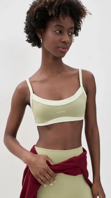 FORM coop Contrast Bra Matcha/age | Thumbnail 2