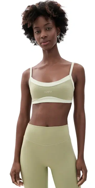 FORM coop Contrast Bra Matcha/age | Thumbnail 1