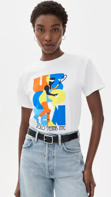 Polo Ralph Lauren U Open Graphic Tee White | Thumbnail 2