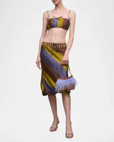 Staud Winslow Beaded Feather Top-Handle Bag | Thumbnail 10 Staud Winslow Beaded Feather Top-Handle Bag | Thumbnail 10