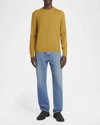 Zegna Men's Cashmere Crewneck Sweater | Thumbnail 2