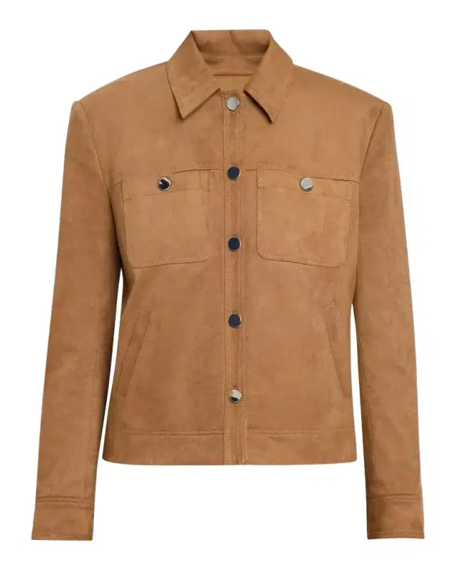 Toccin Isalya Boxy Button-Front Jacket