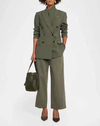 Brunello Cucinelli Tropical Luxury Wool Double-Breasted Jacket | Thumbnail 2 Brunello Cucinelli Tropical Luxury Wool Double-Breasted Jacket | Thumbnail 2