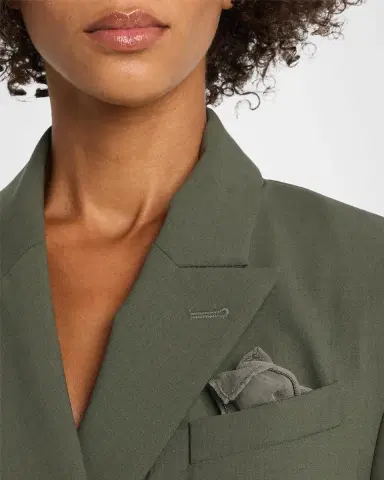 Brunello Cucinelli Tropical Luxury Wool Double-Breasted Jacket | Thumbnail 5 Brunello Cucinelli Tropical Luxury Wool Double-Breasted Jacket | Thumbnail 5