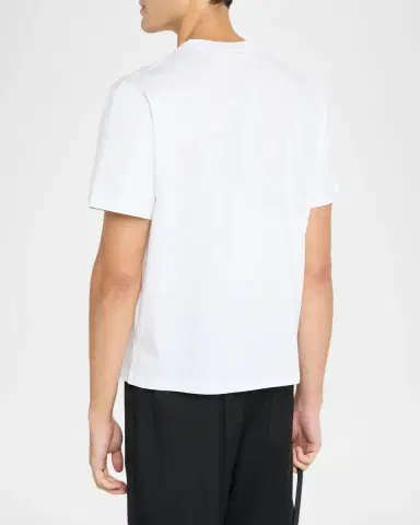 Versace Men's Cotton Graphic Logo Crewneck T-Shirt | Thumbnail 3