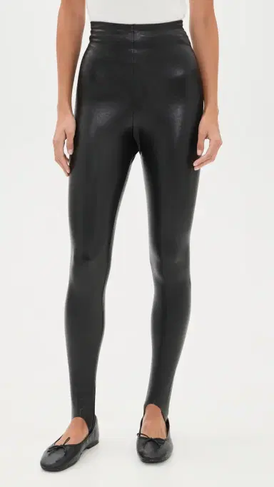 Commando Faux Leather Stirrup Leggings | Thumbnail 3