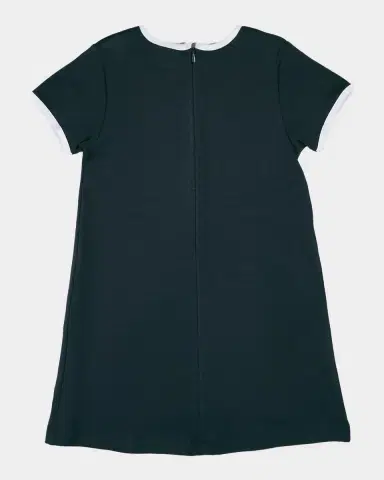 Florence Eiseman Girl's Bow Applique Knit Dress, Size 2- | Thumbnail 2