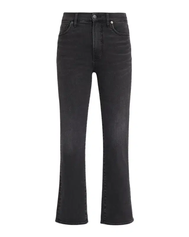 Veronica Beard Milla High-Rise Straight-Leg Jeans