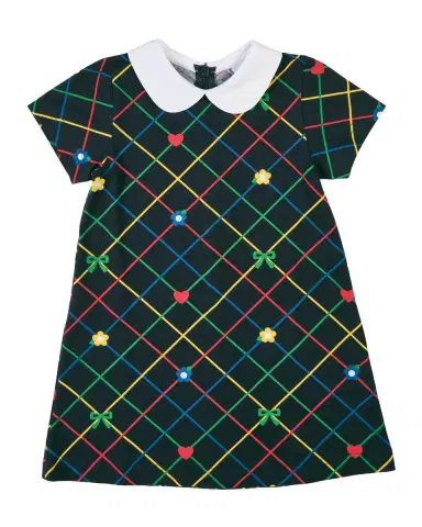 Florence Eiseman Girl's Printed Knit Dress, Size 2-8 | Thumbnail 3