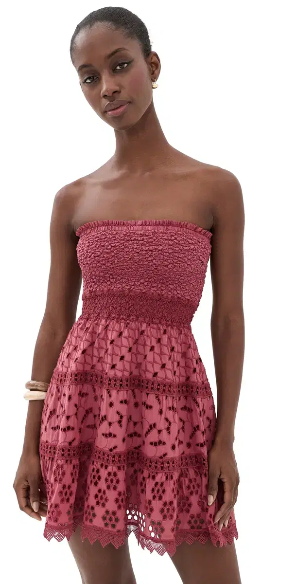 TEMPTATION POSITANO Albegna Dress Burgundy S
