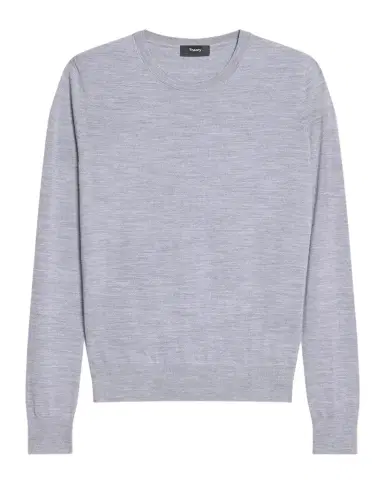 Theory Regal Merino Wool Knit Crewneck Top | Thumbnail 1