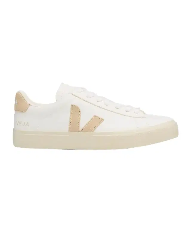 Veja Campo Bicolor Leather Low-Top Sneakers