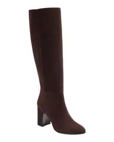 Stuart Weitzman 85mm Mulberry Suede Knee-High Boots | Thumbnail 4