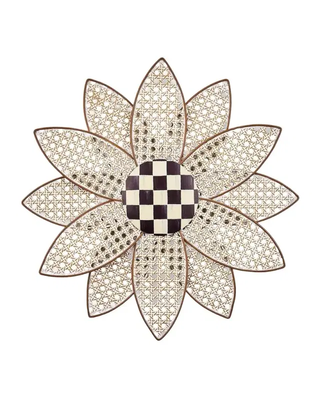 MacKenzie-Childs Cane Small Indoor/Outdoor Wallflower
