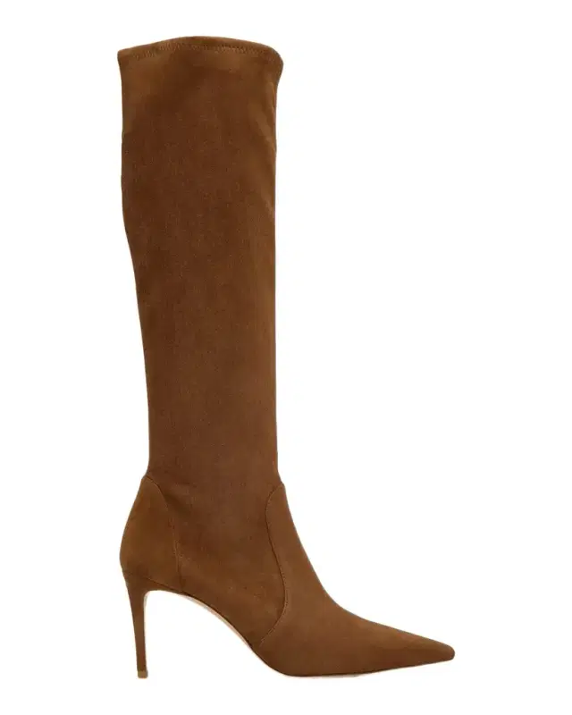 Stuart Weitzman 75mm Stuart Power Suede Knee-High Boots