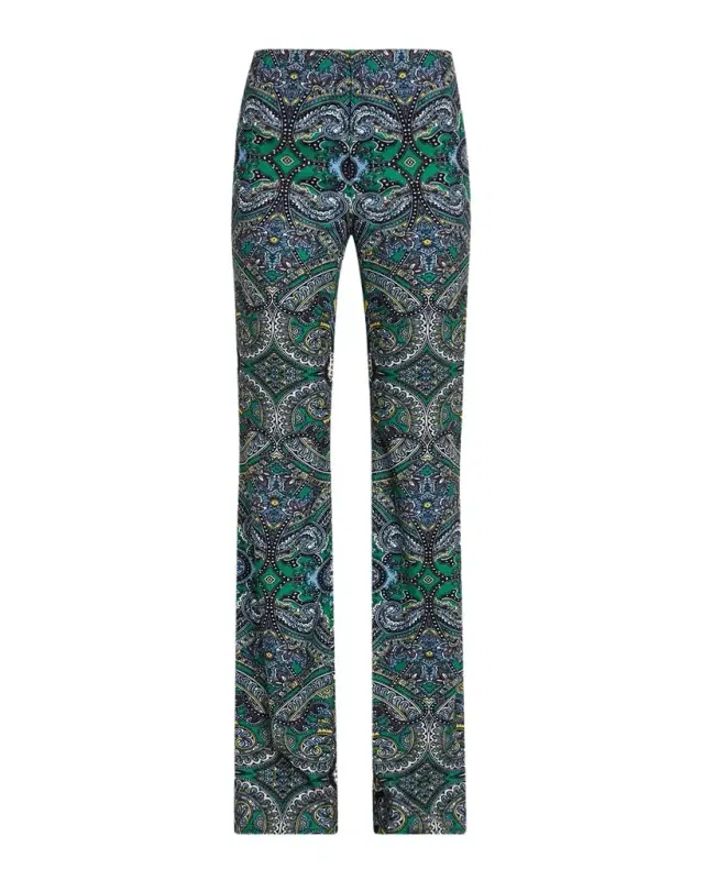 Alice + Olivia Teeny Paisley Flare Pants