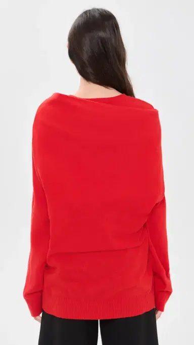 Source Unknown Tio Extra Shawl Sweater Red M/L | Thumbnail 3