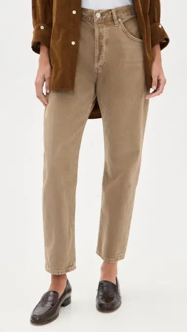Citizens of Humanity Winslow Boyfriend Cropped Jeans Tan | Thumbnail 2 Citizens of Humanity Winslow Boyfriend Cropped Jeans Tan | Thumbnail 2