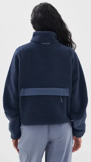 Halfdays Pieper Fleece Jacket Navy | Thumbnail 3 Halfdays Pieper Fleece Jacket Navy | Thumbnail 3