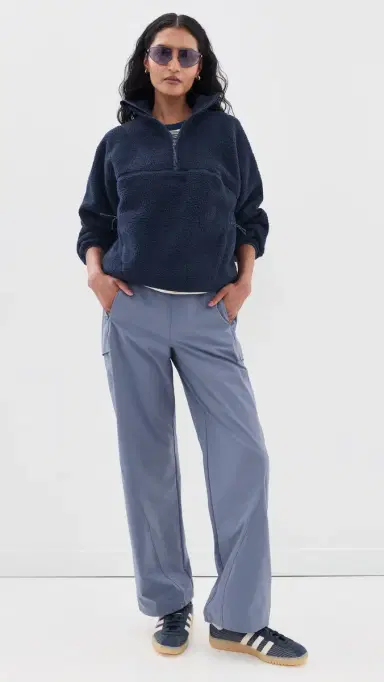 Halfdays Pieper Fleece Jacket Navy | Thumbnail 5 Halfdays Pieper Fleece Jacket Navy | Thumbnail 5