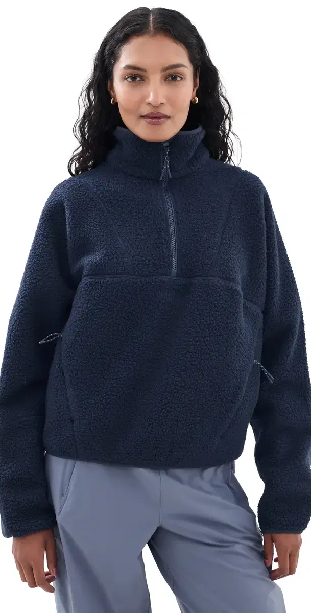 Halfdays Pieper Fleece Jacket Navy