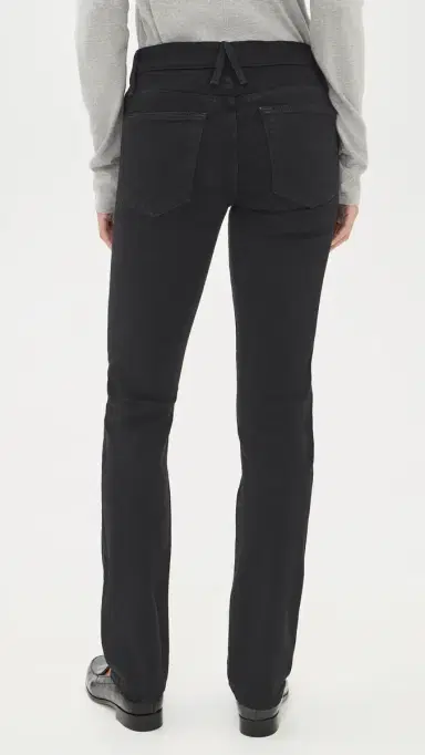 SLVRLAKE Naomi Slim Jeans Jet Black | Thumbnail 3