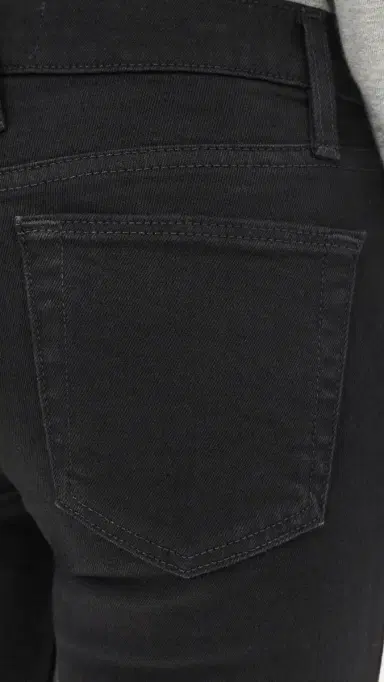 SLVRLAKE Naomi Slim Jeans Jet Black | Thumbnail 6