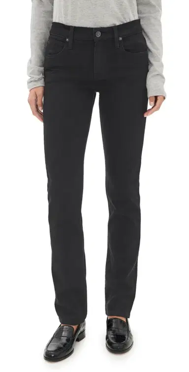 SLVRLAKE Naomi Slim Jeans Jet Black | Thumbnail 1