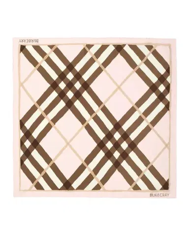Burberry Watercolor Check Silk Scarf | Thumbnail 1