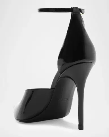 Schutz Ingrid 100MM Patent Leather D 'Orsay Sandals | Thumbnail 3