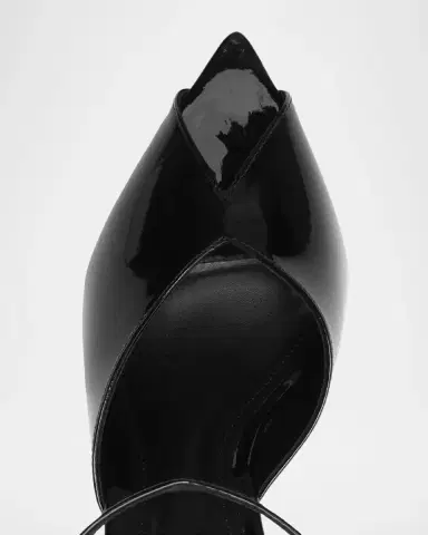 Schutz Ingrid 100MM Patent Leather D 'Orsay Sandals | Thumbnail 4